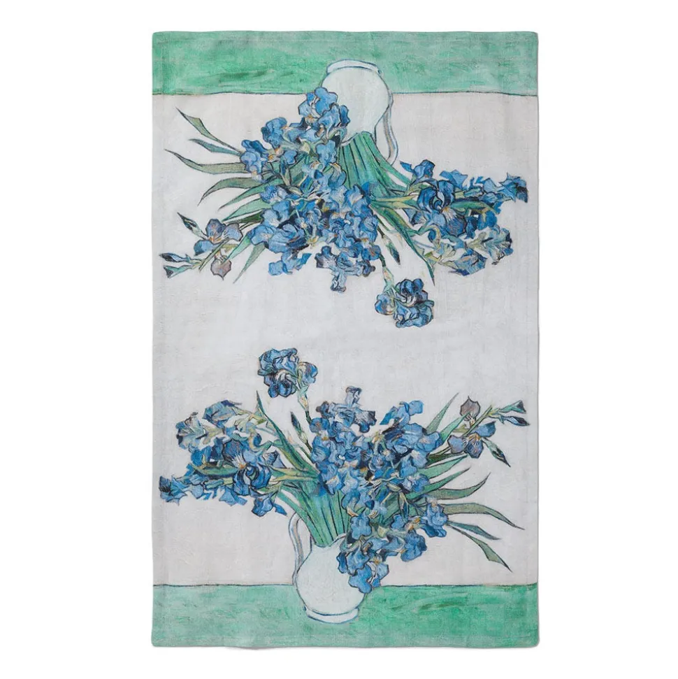 Van Gogh Irises Tea Towel