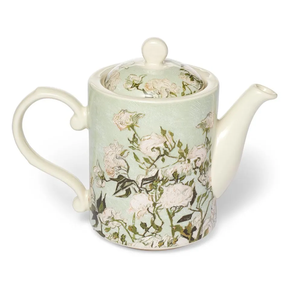 Van Gogh Roses Teapot