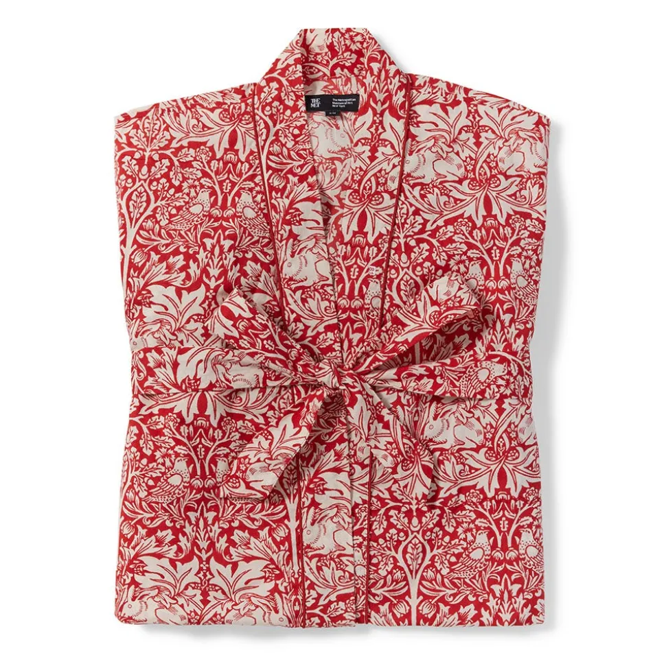 William Morris Brother Rabbit Unisex Cotton Robe
