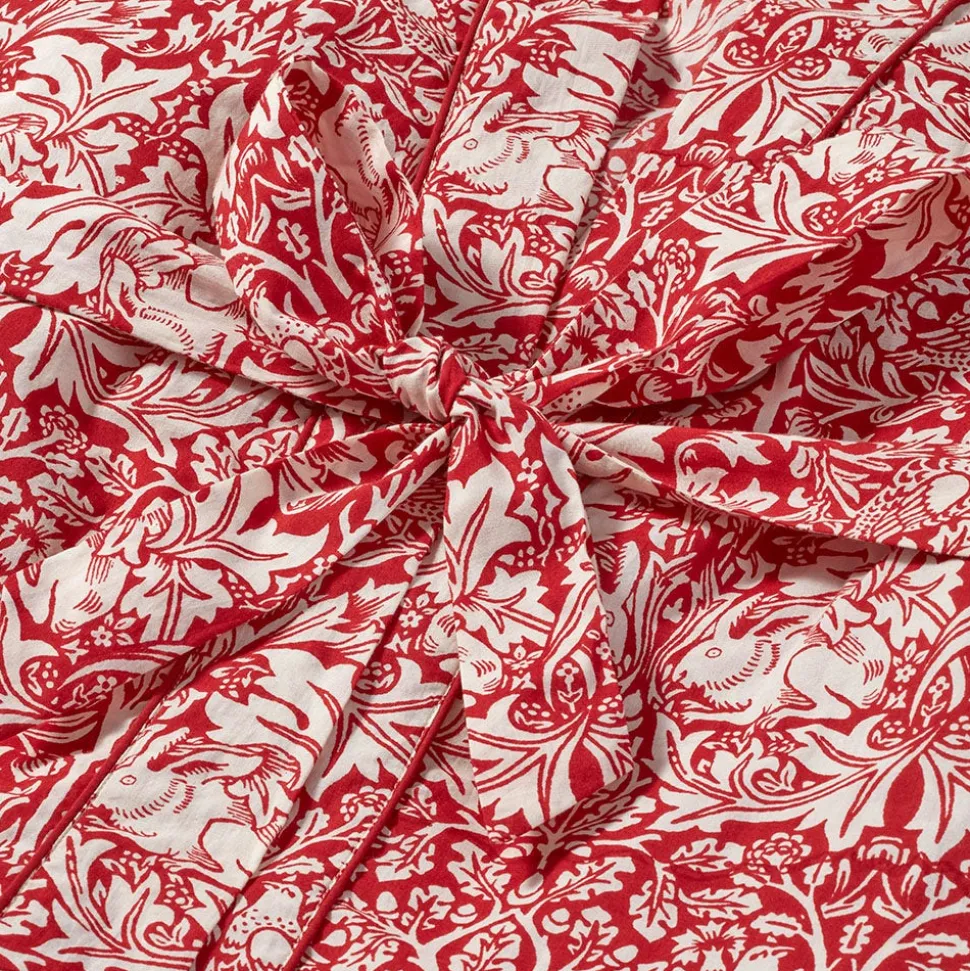William Morris Brother Rabbit Unisex Cotton Robe