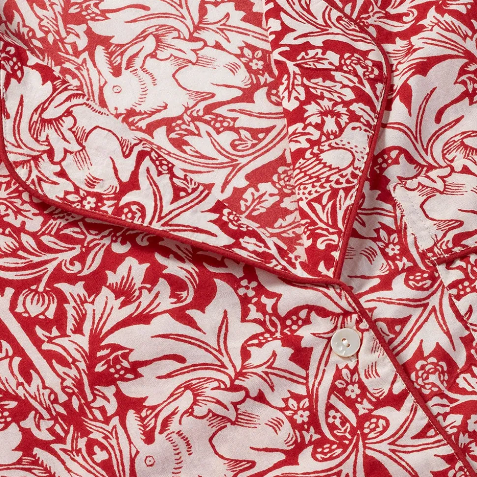William Morris Brother Rabbit Women's Cotton Pajamas