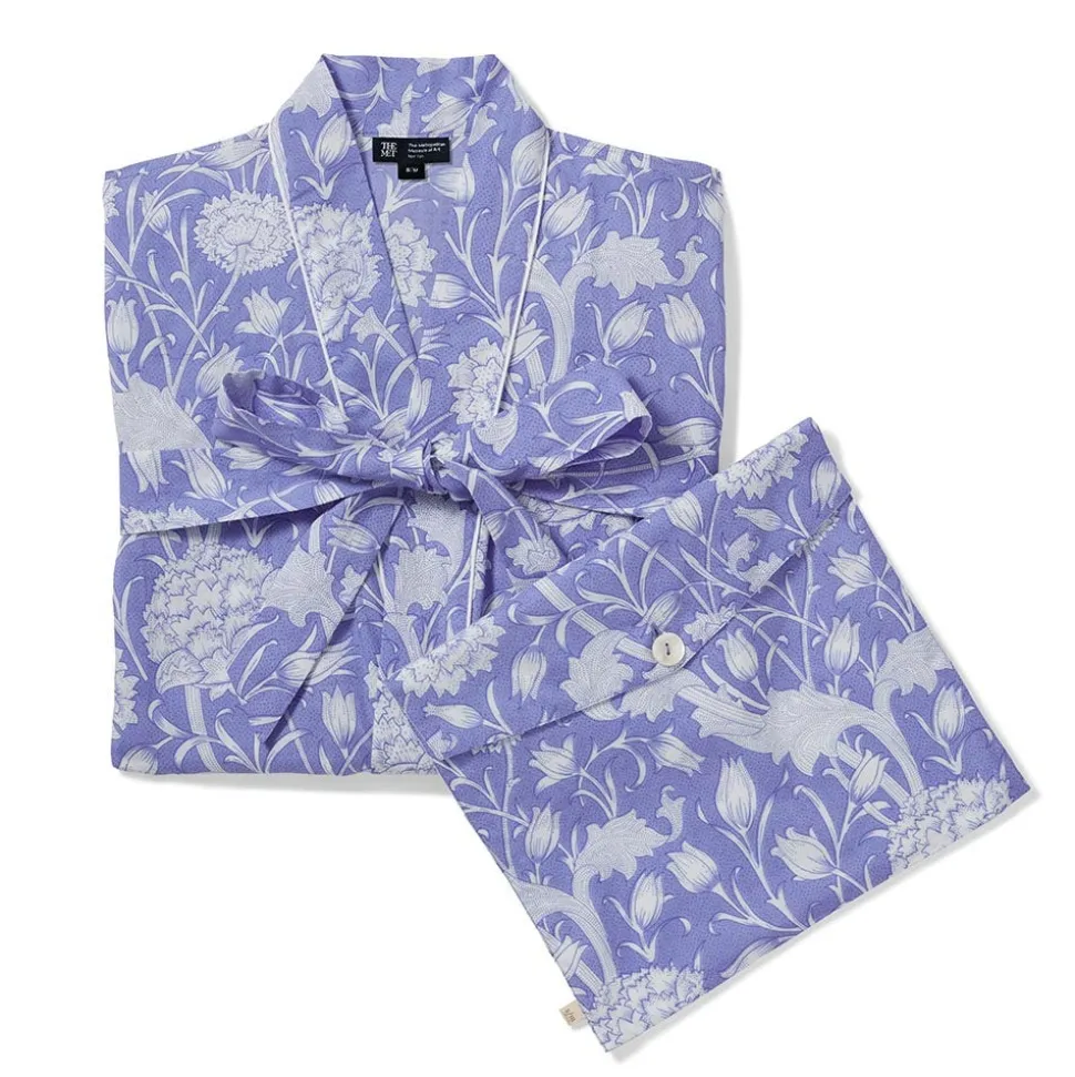 William Morris Wild Tulip Women's Cotton Robe